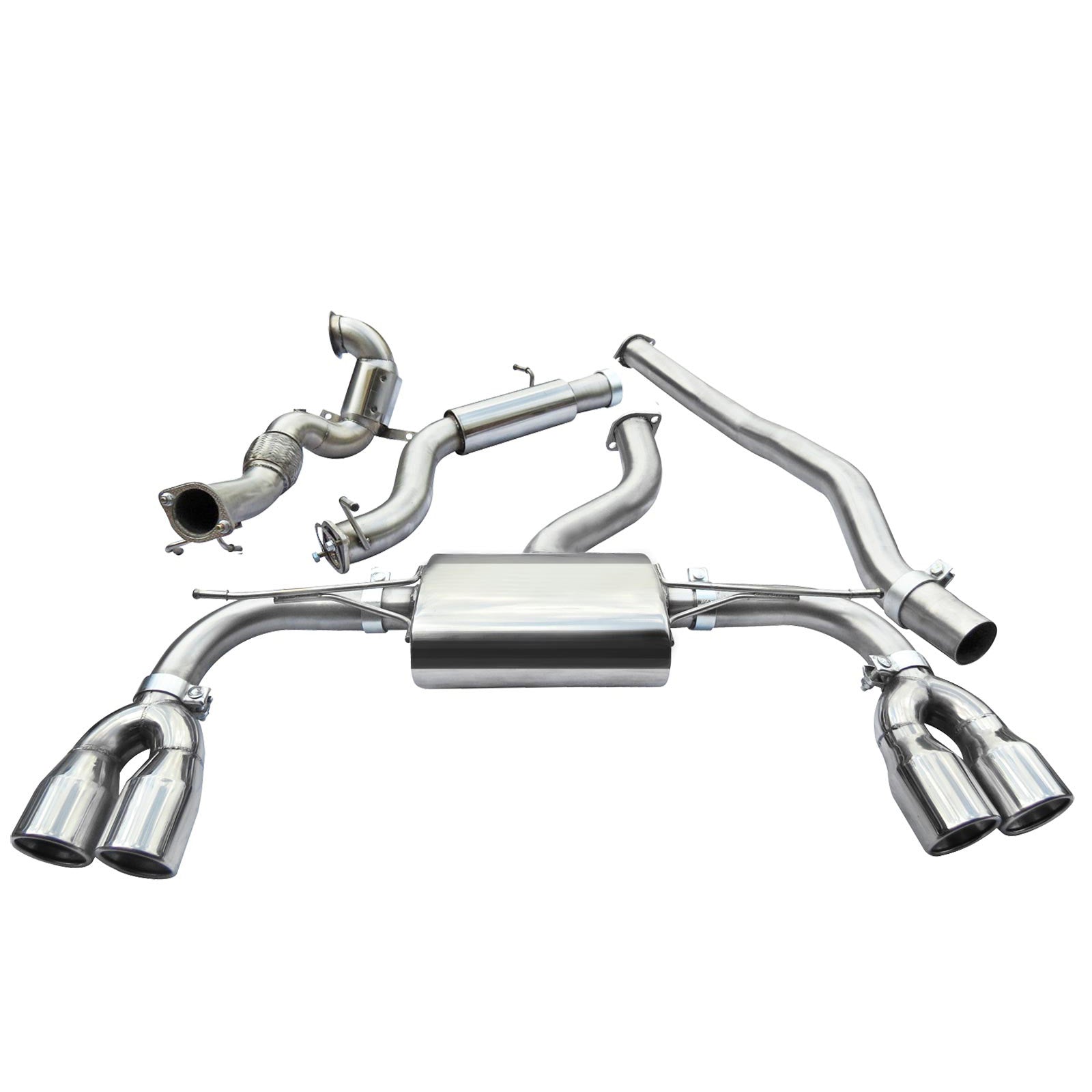 Cobra sport audi s3 (8v) saloon (non-valved) (13-18) turbo back exhaust 1 Cobra sport audi s3 (8v) saloon (non-valved) (13-18) turbo back exhaust