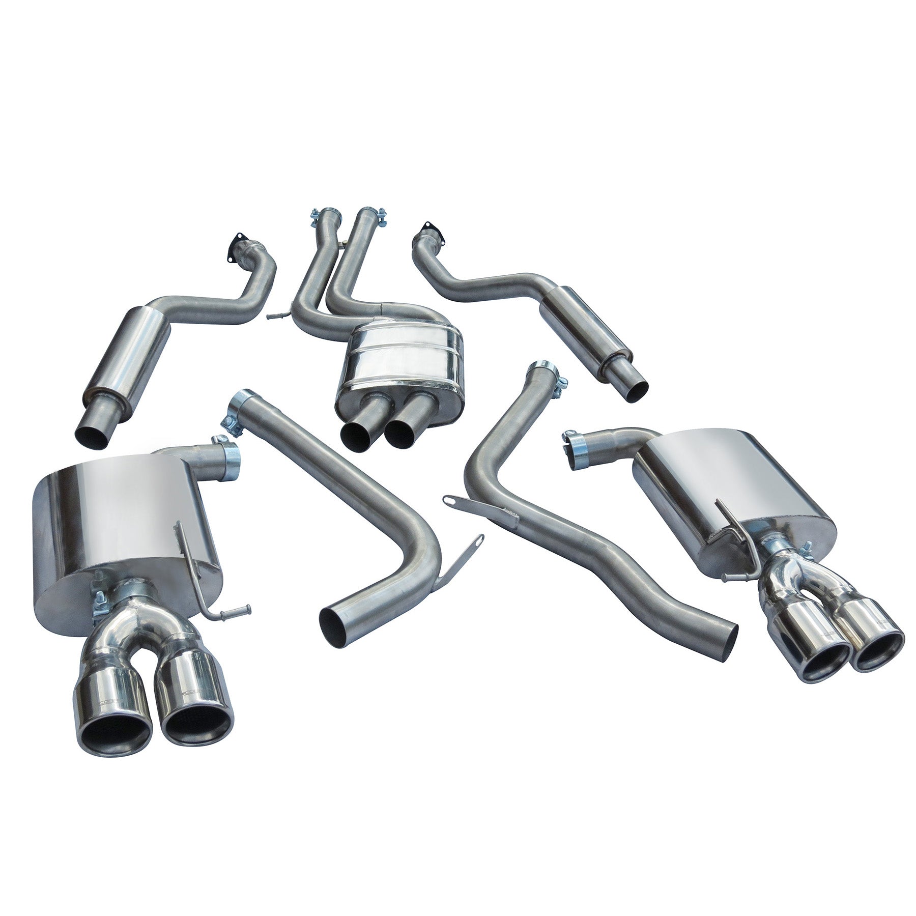 Cobra sport audi s5 3. 0 tfsi (b8/8. 5) coupe cat back exhaust 1 Cobra sport audi s5 3. 0 tfsi (b8/8. 5) coupe cat back exhaust