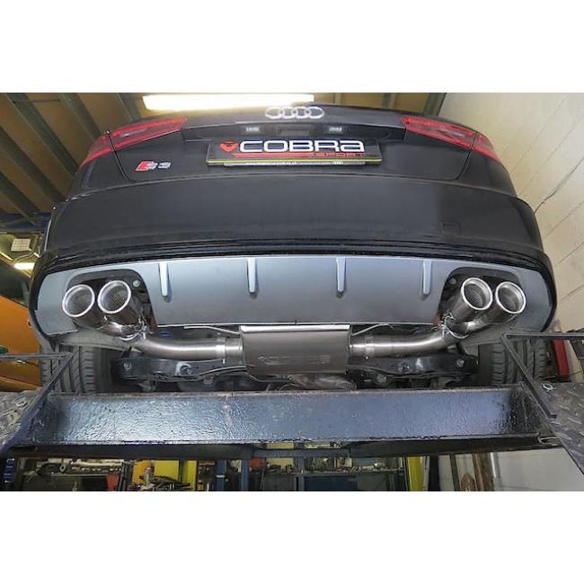 Cobra sport audi s3 (8v) 3 door (non-valved) (13-17) turbo back exhaust 7 Cobra sport audi s3 (8v) 3 door (non-valved) (13-17) turbo back exhaust - image 7