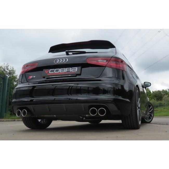 Cobra sport audi s3 (8v) 3 door (non-valved) (13-17) cat back exhaust 9 Cobra sport audi s3 (8v) 3 door (non-valved) (13-17) cat back exhaust - image 9