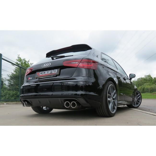 Cobra sport audi s3 (8v) 3 door (non-valved) (13-17) cat back exhaust 8 Cobra sport audi s3 (8v) 3 door (non-valved) (13-17) cat back exhaust - image 8