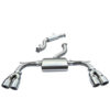 Cobra sport audi s3 (8v) 3 door (non-valved) (13-17) cat back exhaust