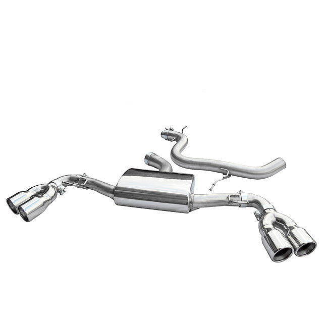 Cobra sport audi tt (mk2) 1. 8/2. 0 tfsi (2wd) (2007-11) cat back exhaust 1 Cobra sport audi tt (mk2) 1. 8/2. 0 tfsi (2wd) (2007-11) cat back exhaust