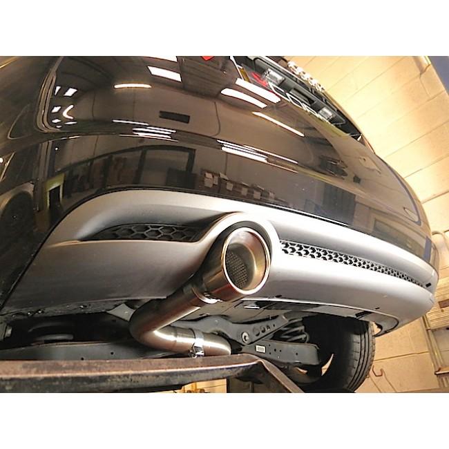 Cobra sport audi a3 (8p) 2. 0 tdi 2wd (2008-12) (3 door) single tip cat back exhaust 5 Cobra sport audi a3 (8p) 2. 0 tdi 2wd (2008-12) (3 door) single tip cat back exhaust - image 5