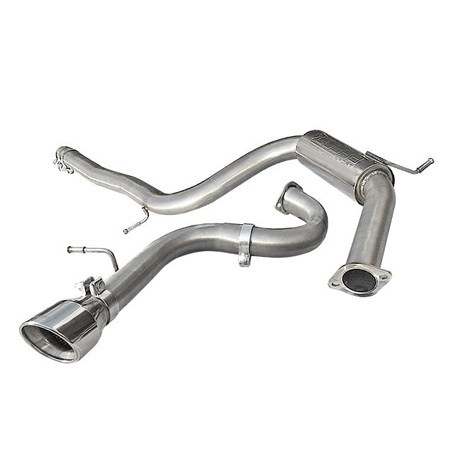 Cobra sport audi a3 (8p) 2. 0 tdi 2wd (2008-12) (3 door) single tip cat back exhaust 1 Cobra sport audi a3 (8p) 2. 0 tdi 2wd (2008-12) (3 door) single tip cat back exhaust