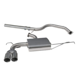 Cobra Sport Audi A3 (8P) 2.0 TDI 170PS (2WD) (3 Door) Twin Tip Cat Back Exhaust