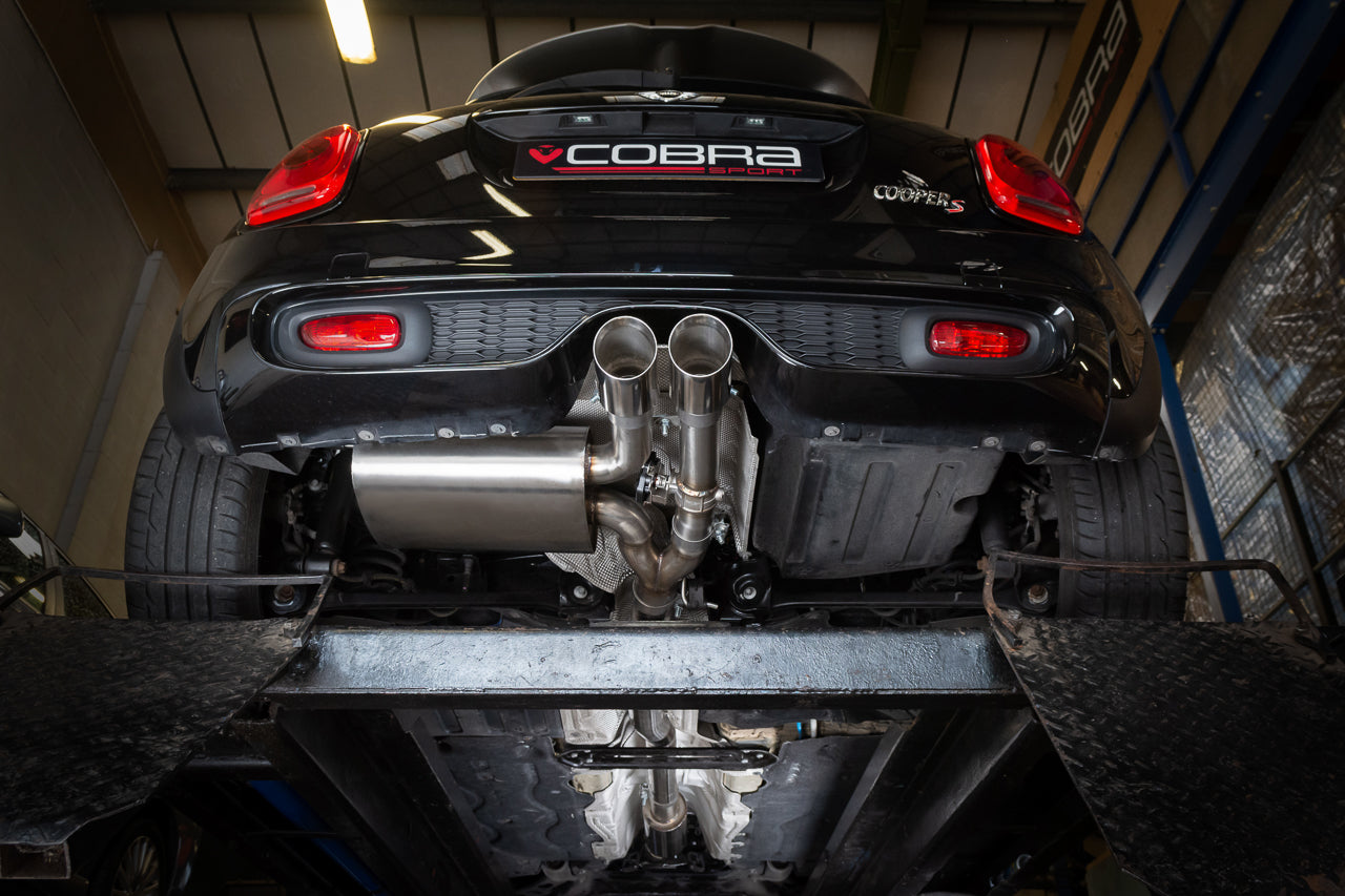 Cobra sport mini (mk3) cooper s/jcw (f56) 3" valved cat back exhaust 8 Cobra sport mini (mk3) cooper s/jcw (f56) 3" valved cat back exhaust - image 8
