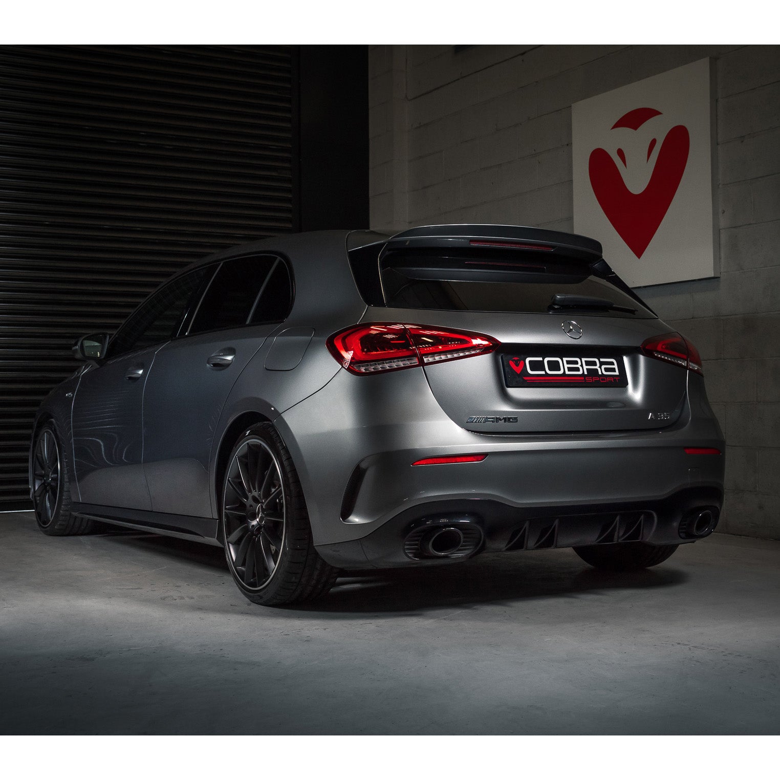 Cobra sport mercedes-amg a 35 gpf back rear exhaust 2 Cobra sport mercedes-amg a 35 gpf back rear exhaust - image 2