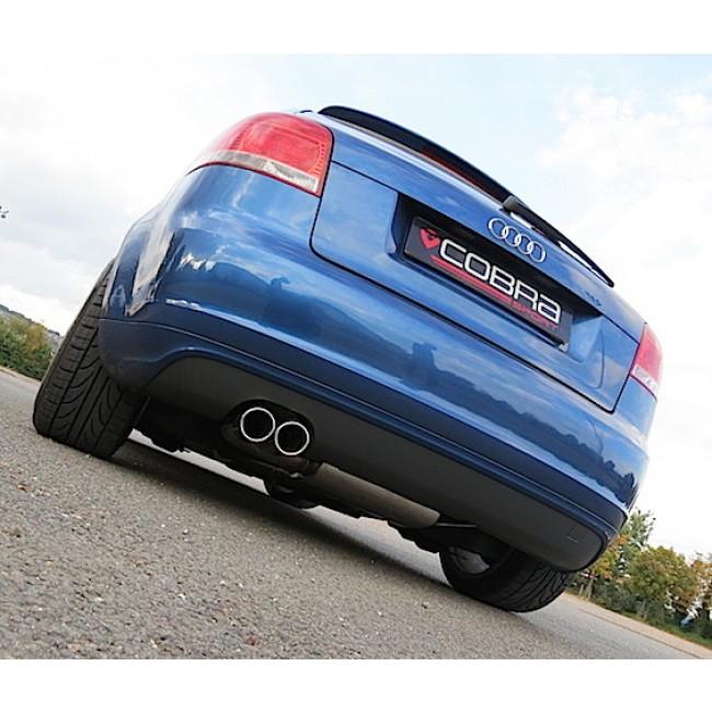 Cobra sport audi a3 (8p) 2. 0 tfsi 2wd (5 door sportback) cat back exhaust 6 Cobra sport audi a3 (8p) 2. 0 tfsi 2wd (5 door sportback) cat back exhaust - image 6