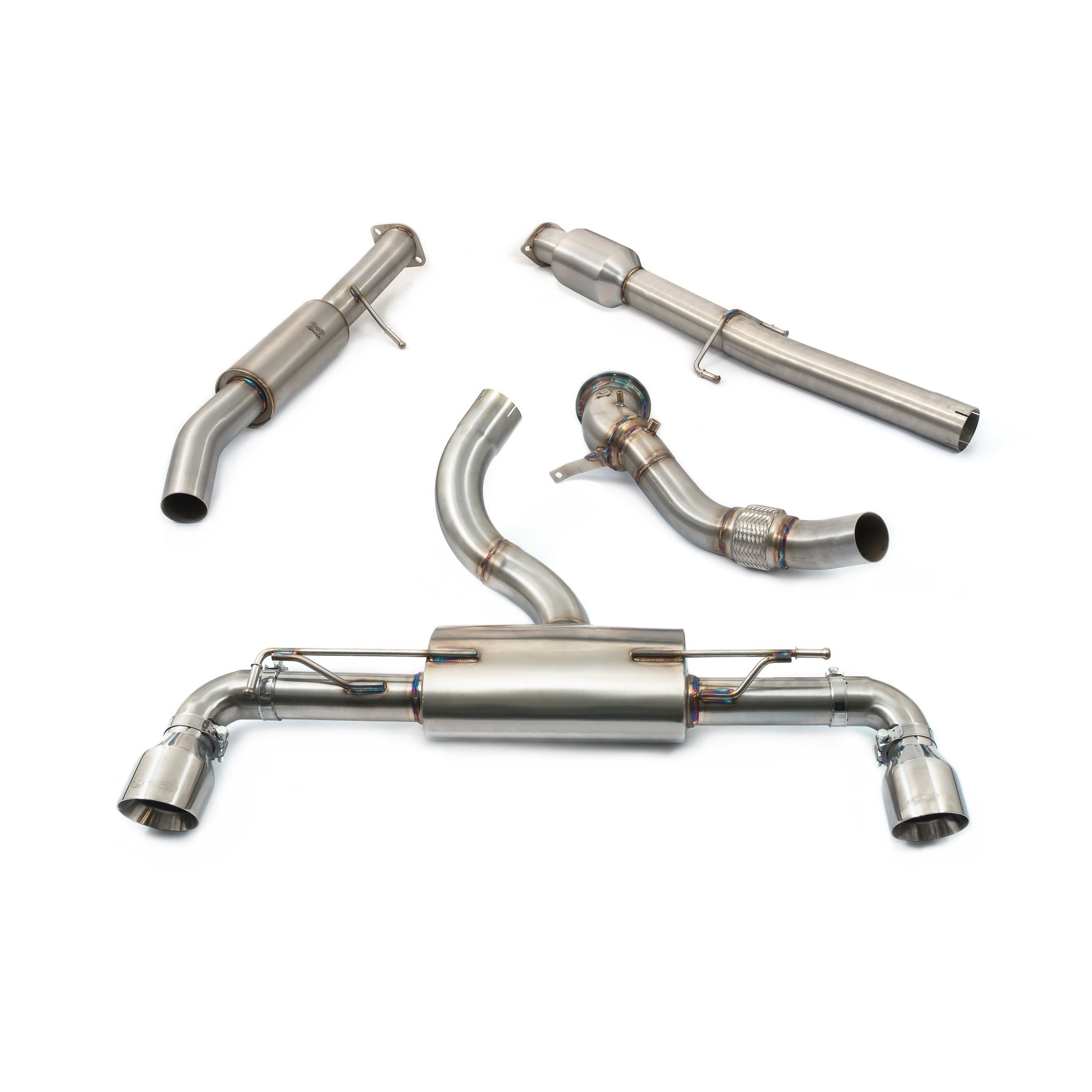 Cobra sport toyota gr yaris 1. 6 sports cat turbo back exhaust 1 Cobra sport toyota gr yaris 1. 6 sports cat turbo back exhaust