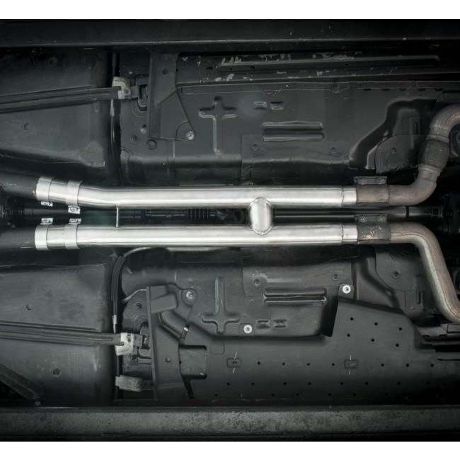 Cobra sport ford mustang 5. 0 v8 gt convertible (2015-18) h-pipe exhaust 2 Cobra sport ford mustang 5. 0 v8 gt convertible (2015-18) h-pipe exhaust - image 2