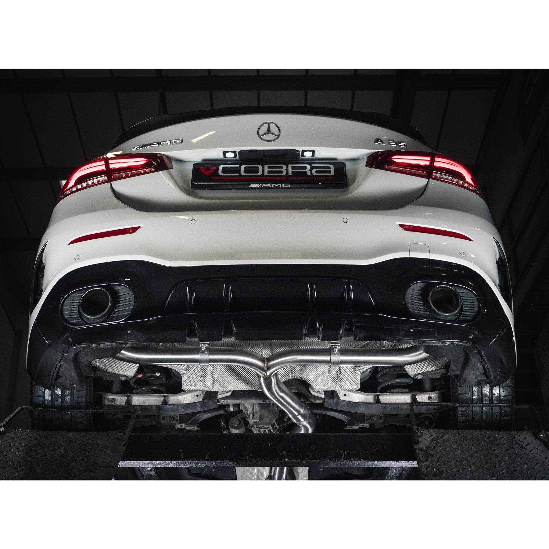 Cobra sport mercedes-amg a 35 saloon venom cat back exhaust 3 Cobra sport mercedes-amg a 35 saloon venom cat back exhaust - image 3