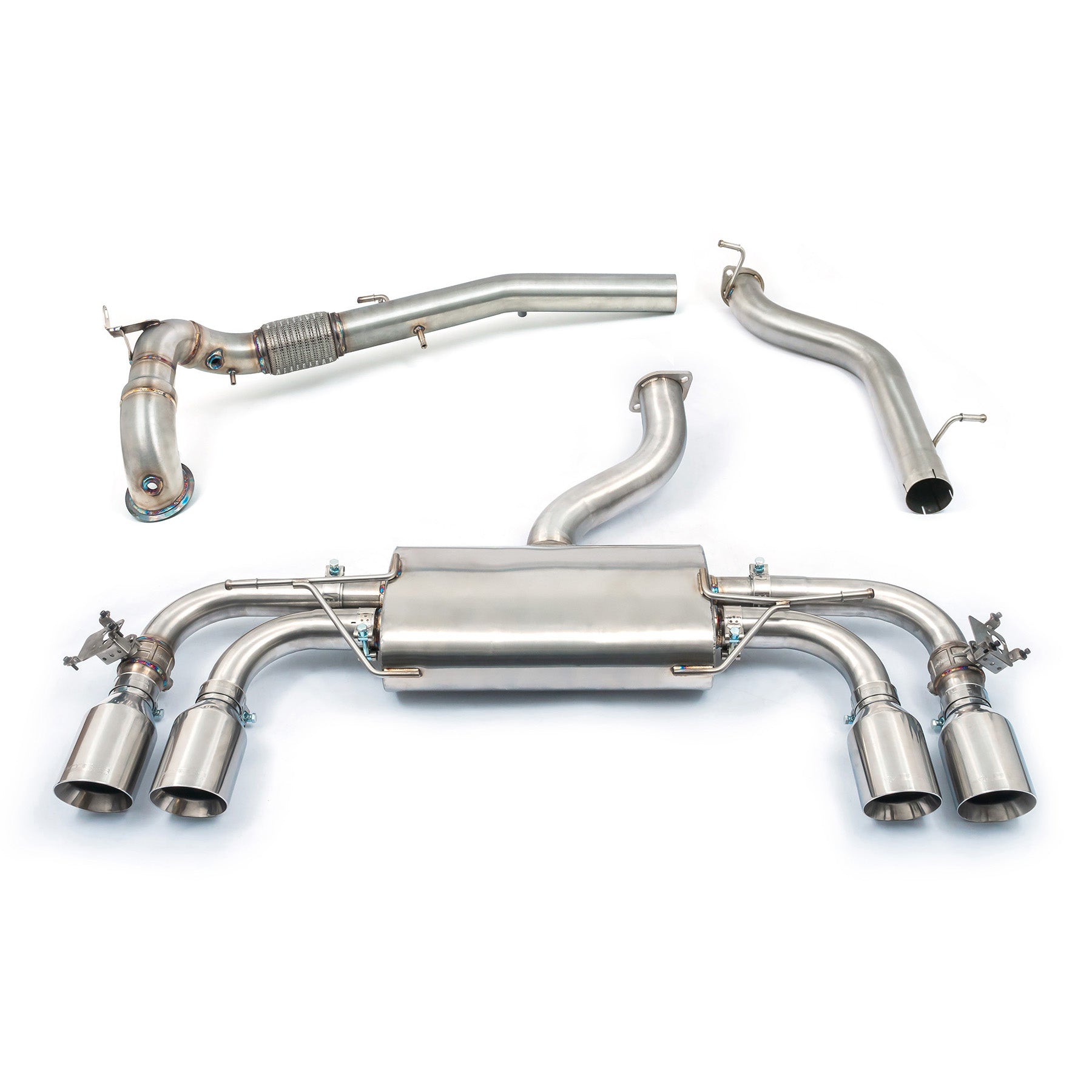 Cobra sport vw golf r (mk8) 2. 0 tsi (21>) valved turbo back exhaust 12 Cobra sport vw golf r (mk8) 2. 0 tsi (21>) valved turbo back exhaust - image 12
