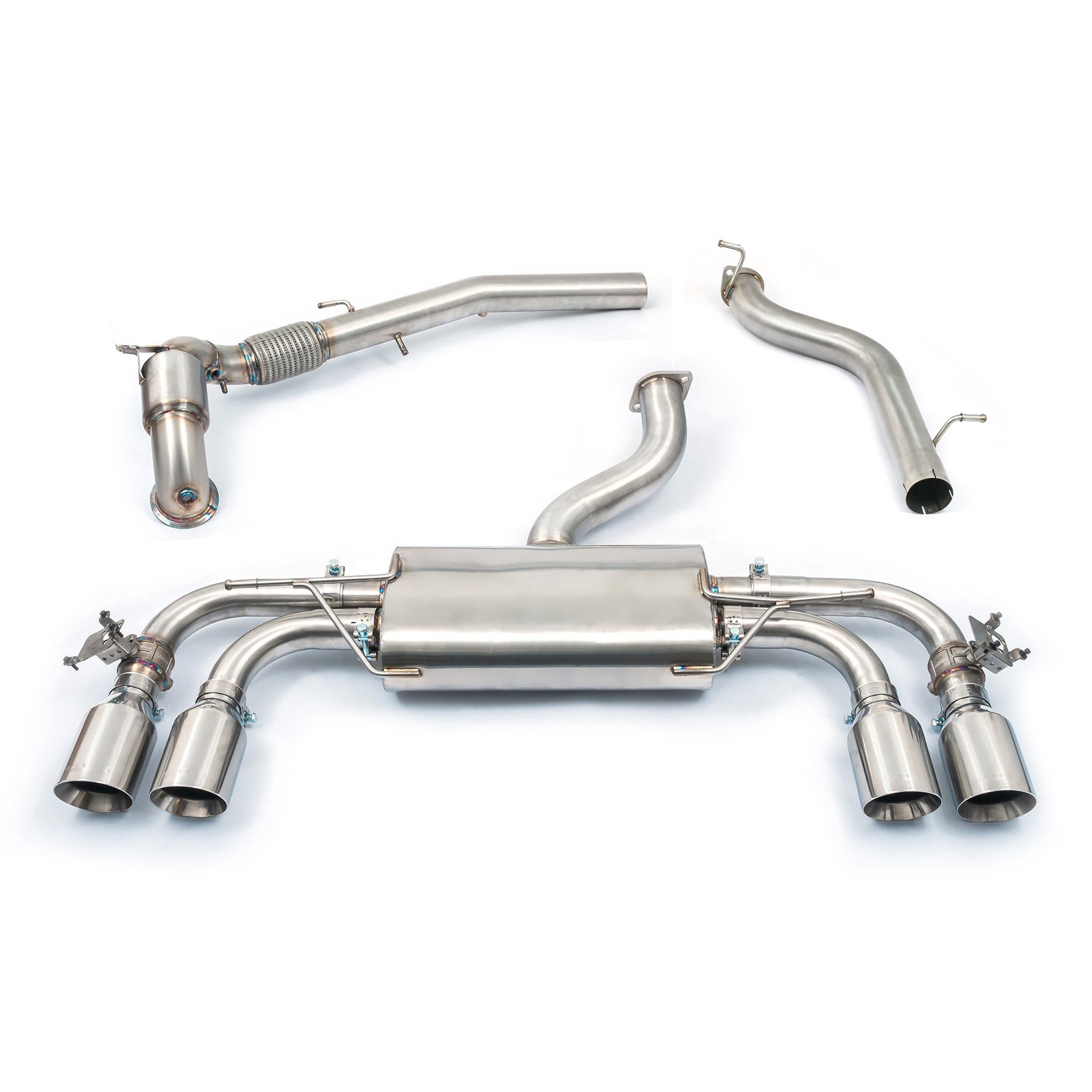 Cobra sport vw golf r (mk8) 2. 0 tsi (21>) valved turbo back exhaust 10 Cobra sport vw golf r (mk8) 2. 0 tsi (21>) valved turbo back exhaust - image 10