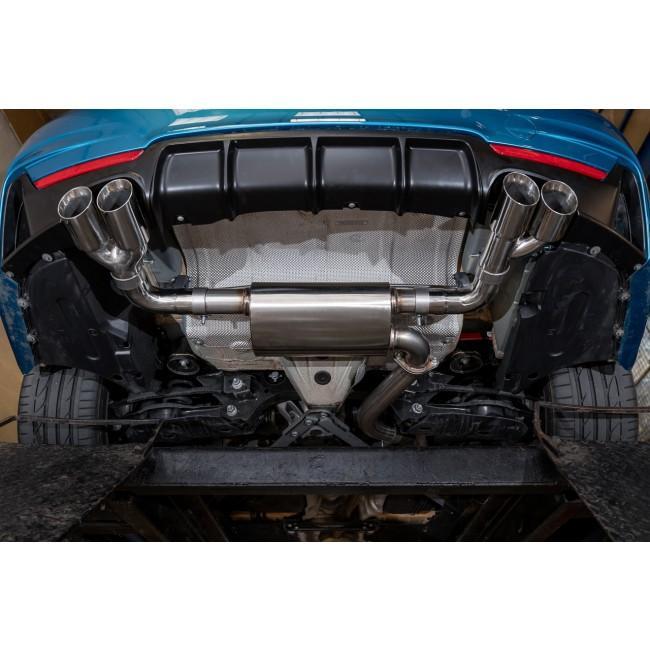 Cobra sport bmw 425d (f32/f33/f36) quad exit m4 style exhaust conversion 1 Cobra sport bmw 425d (f32/f33/f36) quad exit m4 style exhaust conversion