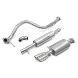 Cobra Sport Ford Fiesta (Mk8) 1L EcoBoost ST-Line (ST Style) Twin Tip Catback Exhaust