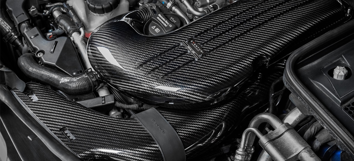 Eventuri mercedes c63 amg (w205) carbon fibre air intake 4 Eventuri mercedes c63 amg (w205) carbon fibre air intake - image 4