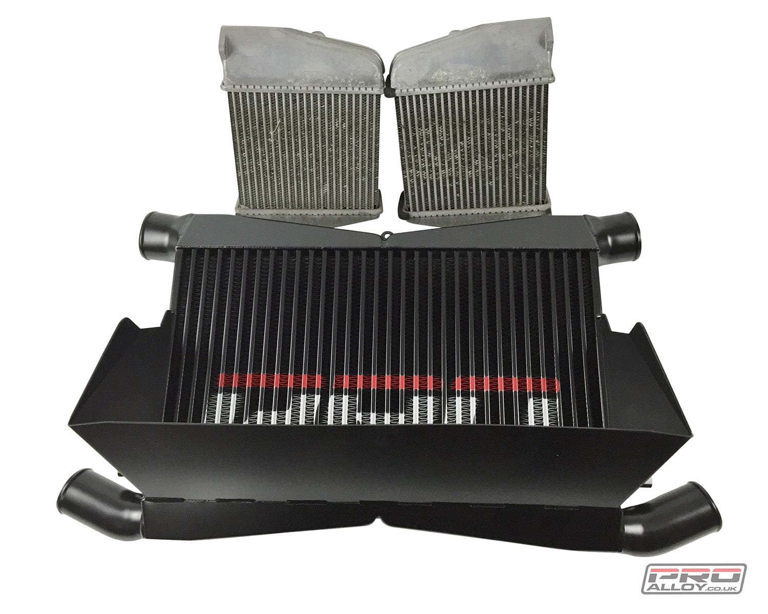 Pro alloy nissan skyline gtr (r35) ultimate spec intercooler kit 3 Pro alloy nissan skyline gtr (r35) ultimate spec intercooler kit - image 3