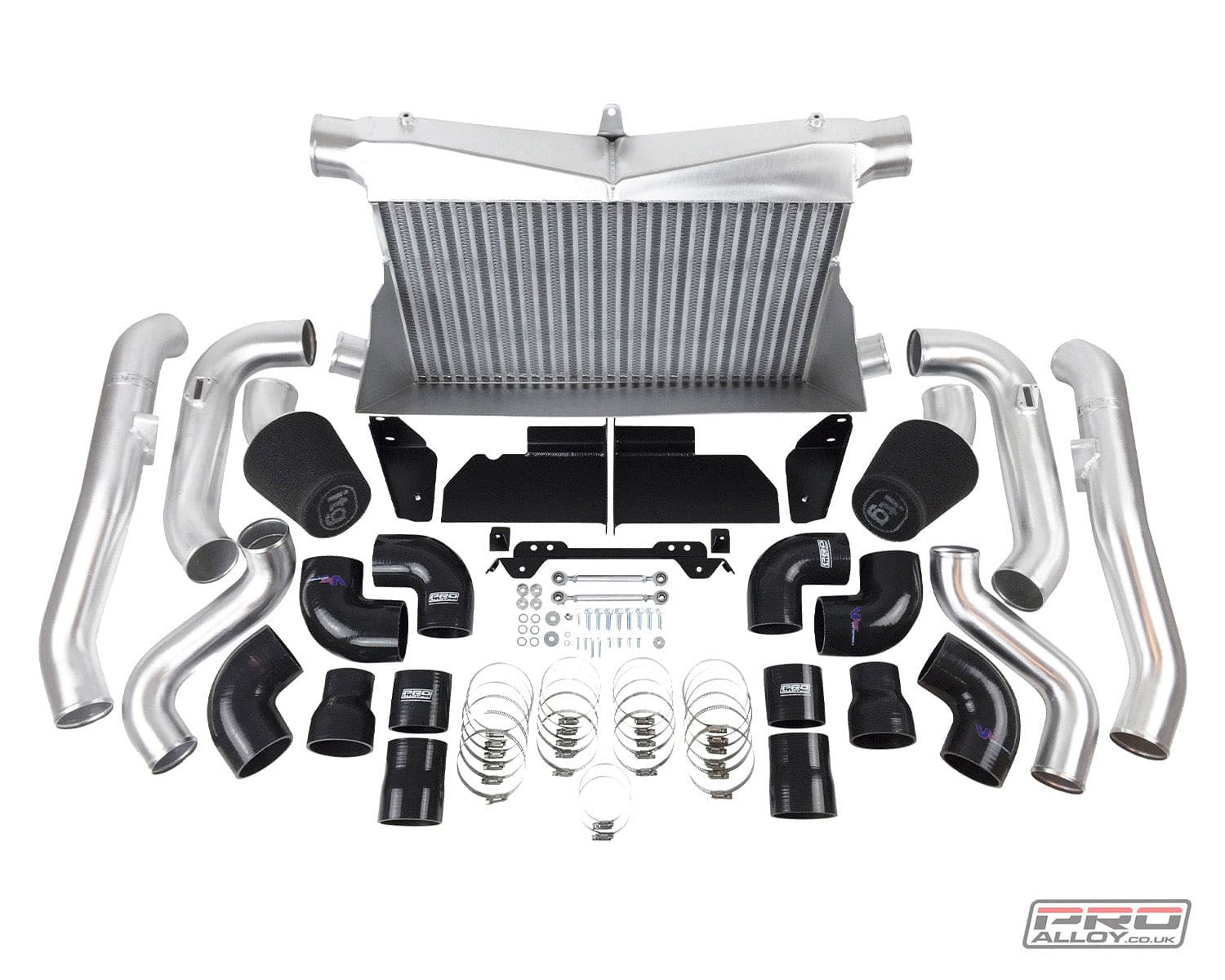 Pro alloy nissan skyline gtr (r35) ultimate spec intercooler kit 2 Pro alloy nissan skyline gtr (r35) ultimate spec intercooler kit - image 2