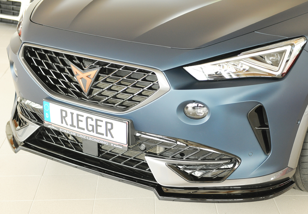 Rieger cupra formentor vz (km) front splitter (2020+) 1 Rieger cupra formentor vz (km) front splitter (2020+)