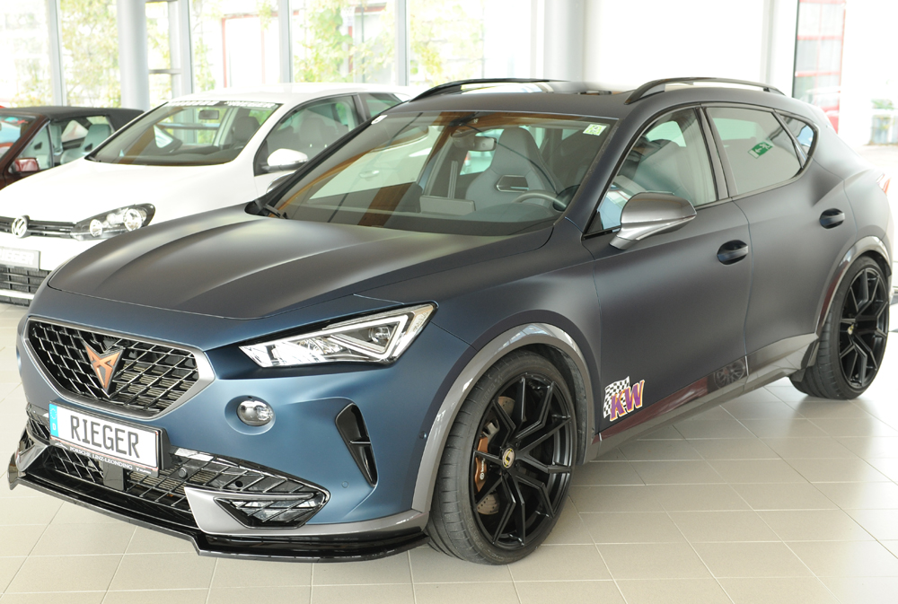 Rieger cupra formentor vz (km) front splitter (2020+) 2 Rieger cupra formentor vz (km) front splitter (2020+) - image 2