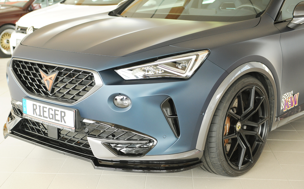 Rieger cupra formentor vz (km) front splitter (2020+) 3 Rieger cupra formentor vz (km) front splitter (2020+) - image 3