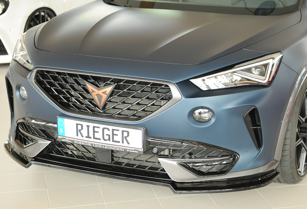 Rieger cupra formentor vz (km) front splitter (2020+) 4 Rieger cupra formentor vz (km) front splitter (2020+) - image 4