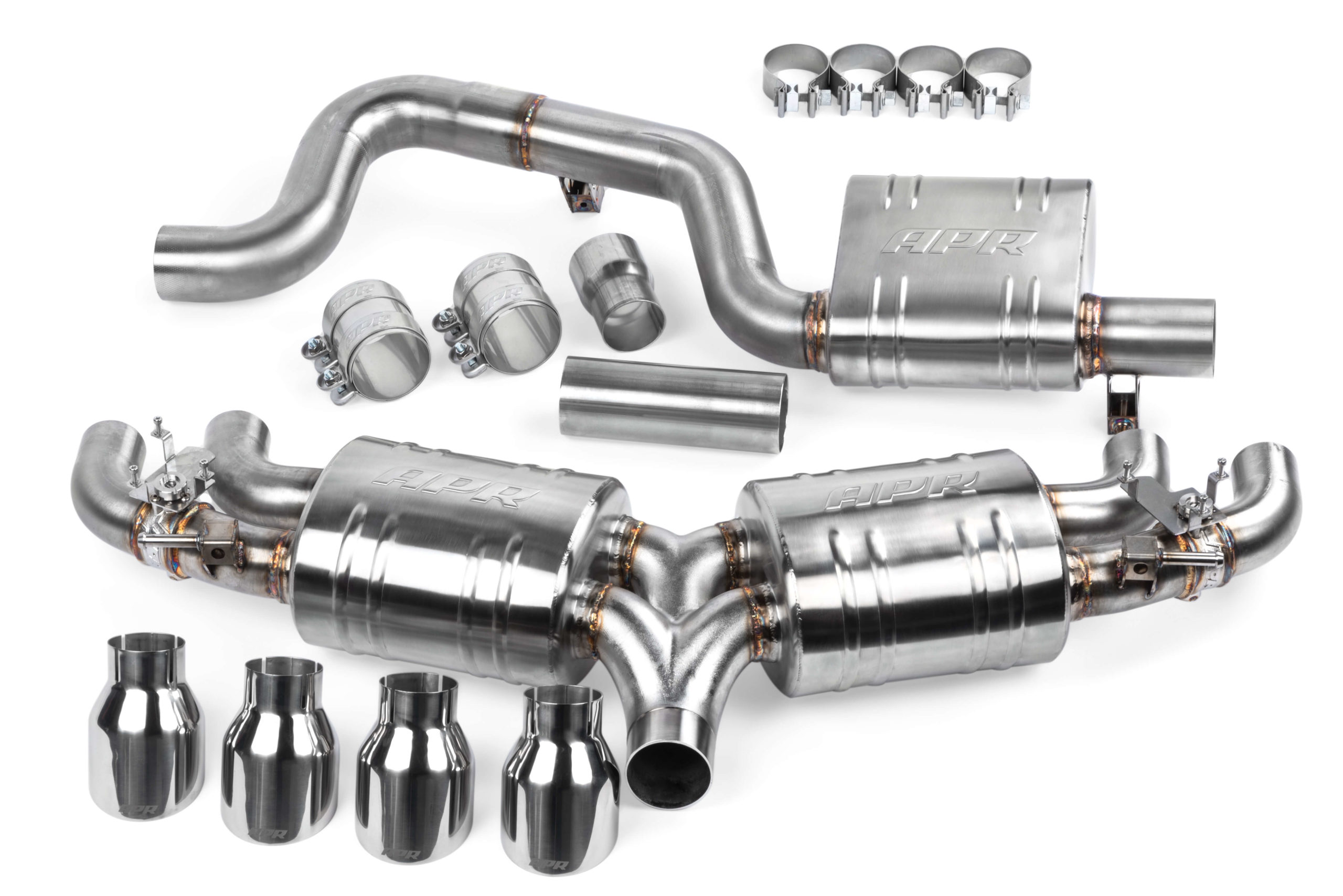 Apr vw mk7. 5 golf 'r' cat-back exhaust system - cbk0017 2 Apr vw mk7. 5 golf 'r' cat-back exhaust system - cbk0017 - image 2