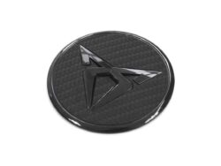 Genuine Cupra Engine Cover Badge - Gloss Black/Carbon Effect - 575103940