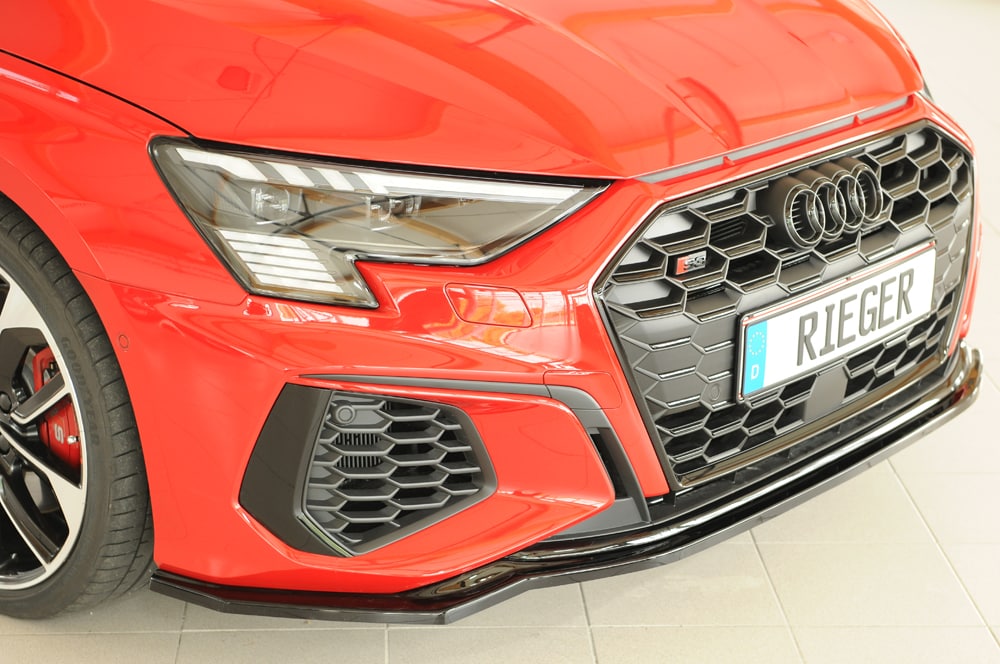 Rieger audi s3 (8y) sportback/saloon front splitter (2020+) 2 Rieger audi s3 (8y) sportback/saloon front splitter (2020+) - image 2