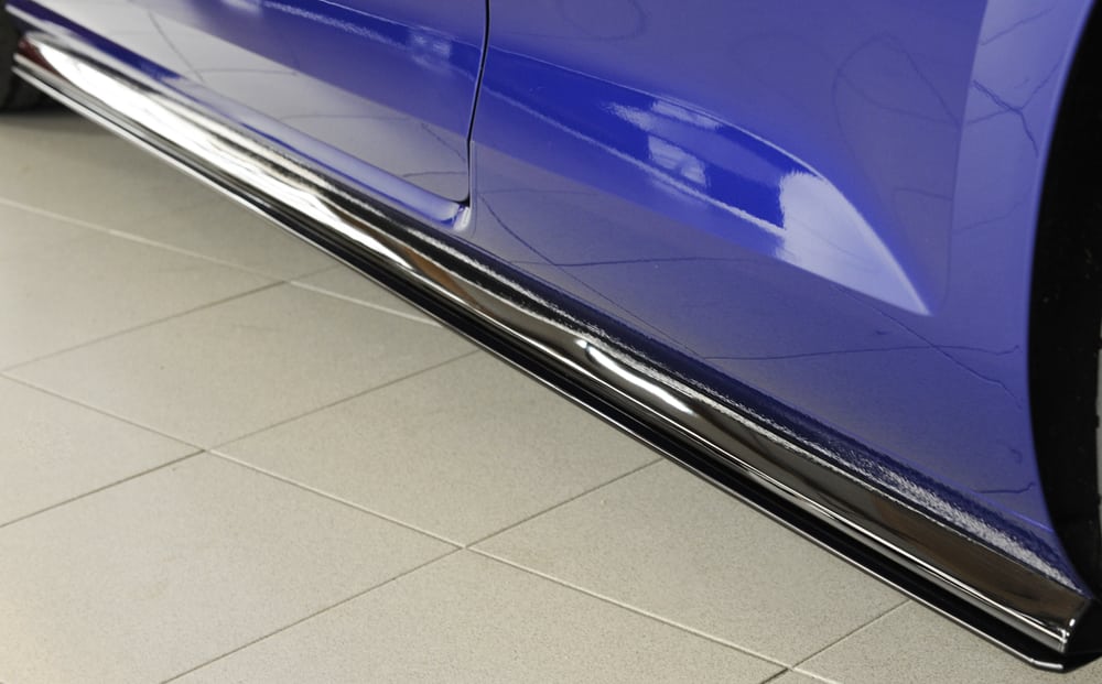 Rieger vw golf mk7. 5 r/r-line & clubsport side skirt fins for original side skirts - satin black (2017+) - 00059575+00059576 3 Rieger vw golf mk7. 5 r/r-line & clubsport side skirt fins for original side skirts - satin black (2017+) - 00059575+00059576 - image 3