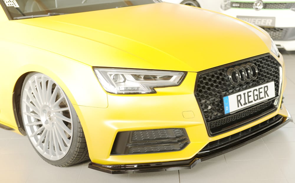 Rieger audi s4 (b9/f4) & a4 s-line front splitter (2015-2018) 6 Rieger audi s4 (b9/f4) & a4 s-line front splitter (2015-2018) - image 6