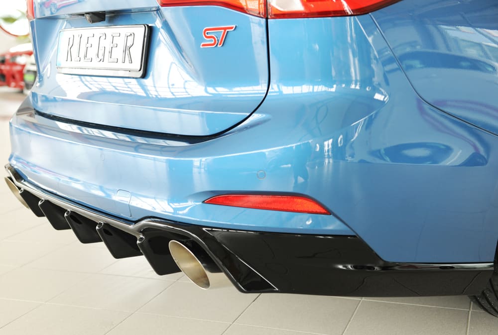 Rieger ford focus mk4 st estate (2018+) rear bumper diffuser 6 Rieger ford focus mk4 st estate (2018+) rear bumper diffuser - image 6