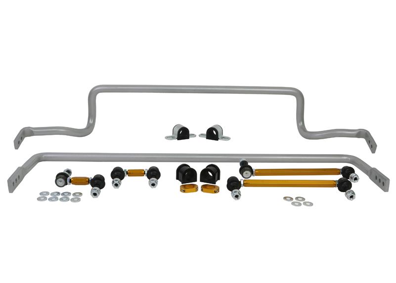 Whiteline front & rear anti-roll bar kit mitsubishi lancer cj 2009-2017 - bmk007 2 Whiteline front & rear anti-roll bar kit mitsubishi lancer cj 2009-2017 - bmk007 - image 2