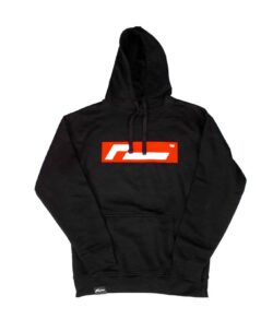 Racingline Clothing Black/Red Logo Hoodie - VWRA002