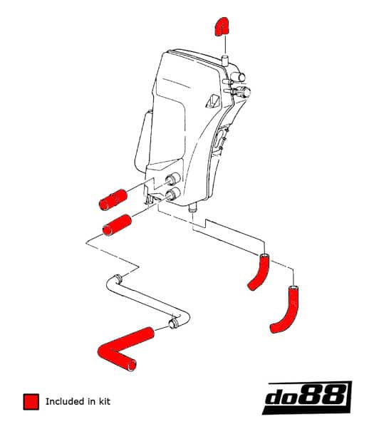Do88 silicone oil hose kit - porsche 964 3. 3 turbo 1990-1994 - do88-kit158s 3 Do88 silicone oil hose kit - porsche 964 3. 3 turbo 1990-1994 - do88-kit158s - image 3
