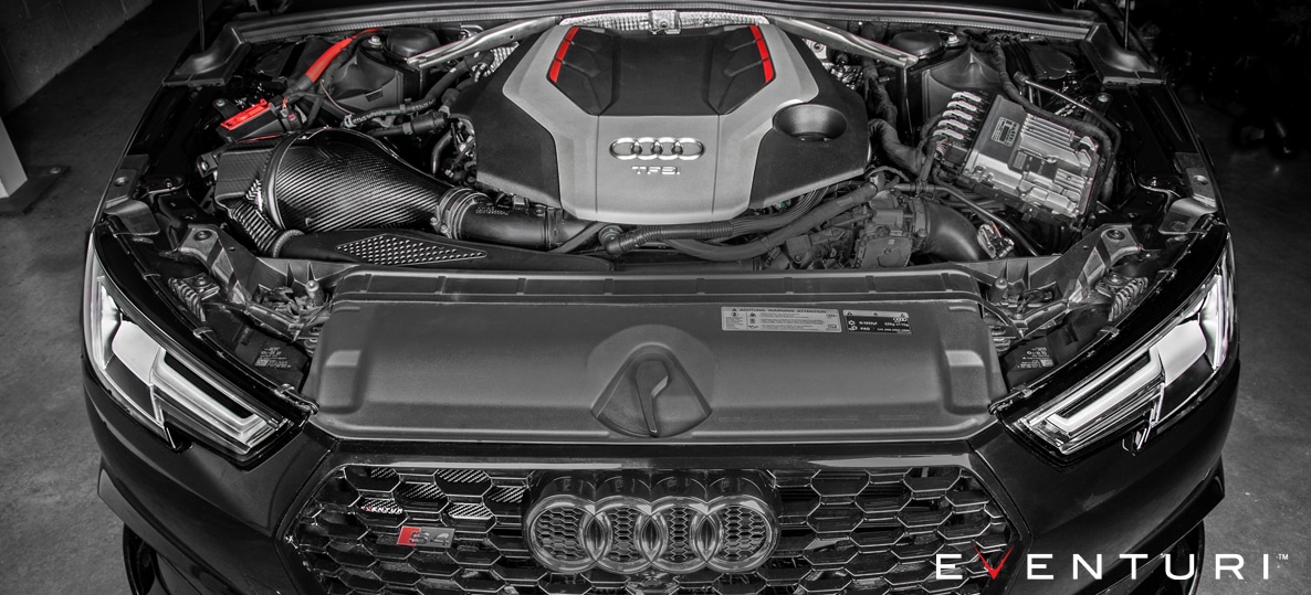 Eventuri audi s4 (b9) 3. 0 v6 turbo carbon fibre air intake system - eve-b9s5-cf-int 4 Eventuri audi s4 (b9) 3. 0 v6 turbo carbon fibre air intake system - eve-b9s5-cf-int - image 4