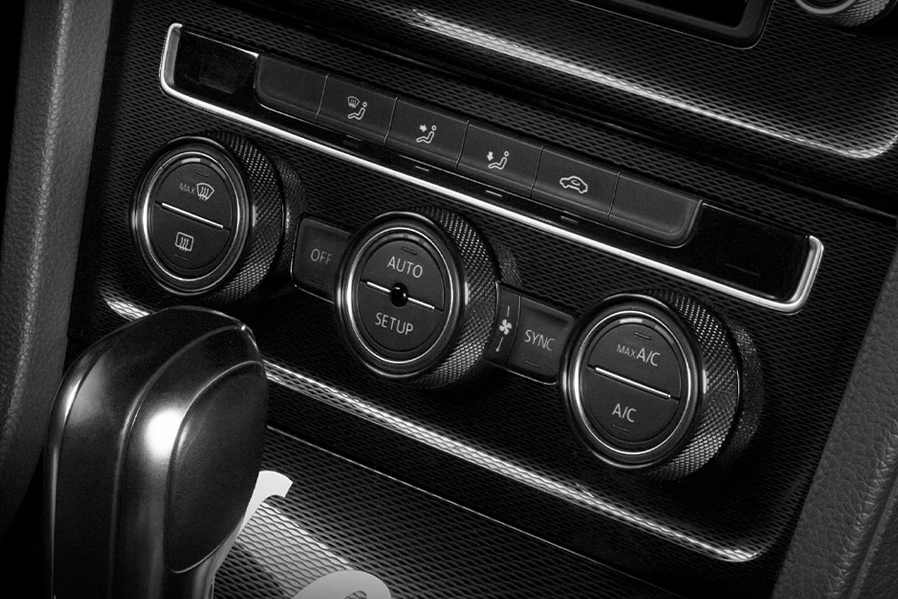 パーツ LEYO Billet Aluminum Knobs Black GOLF7.5 Black Billet Aluminnm Knobs 3pcs | LEYO Motorsport