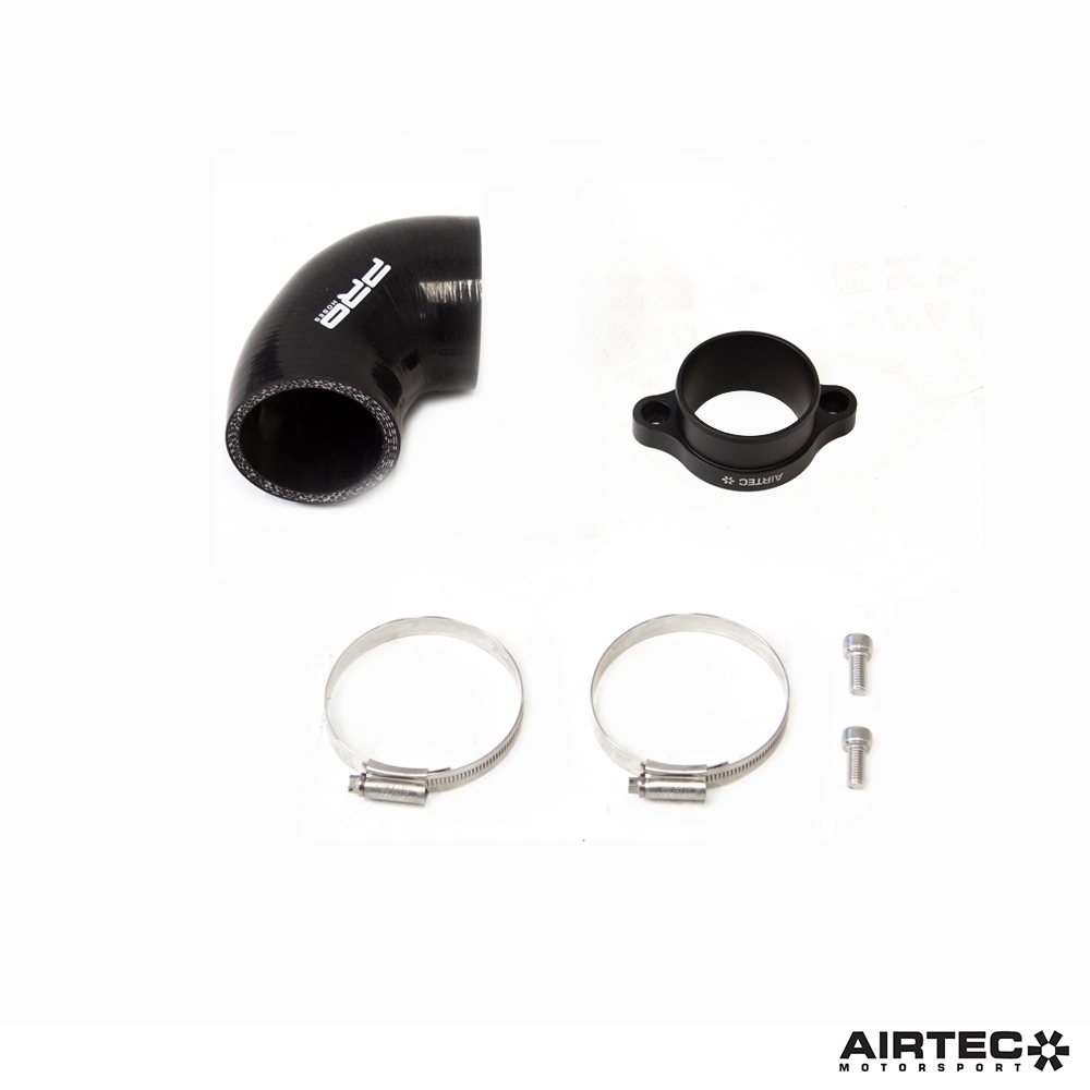 Airtec motorsport enlarged silicone turbo elbow for toyota yaris gr 1 Airtec motorport part atmsygr08