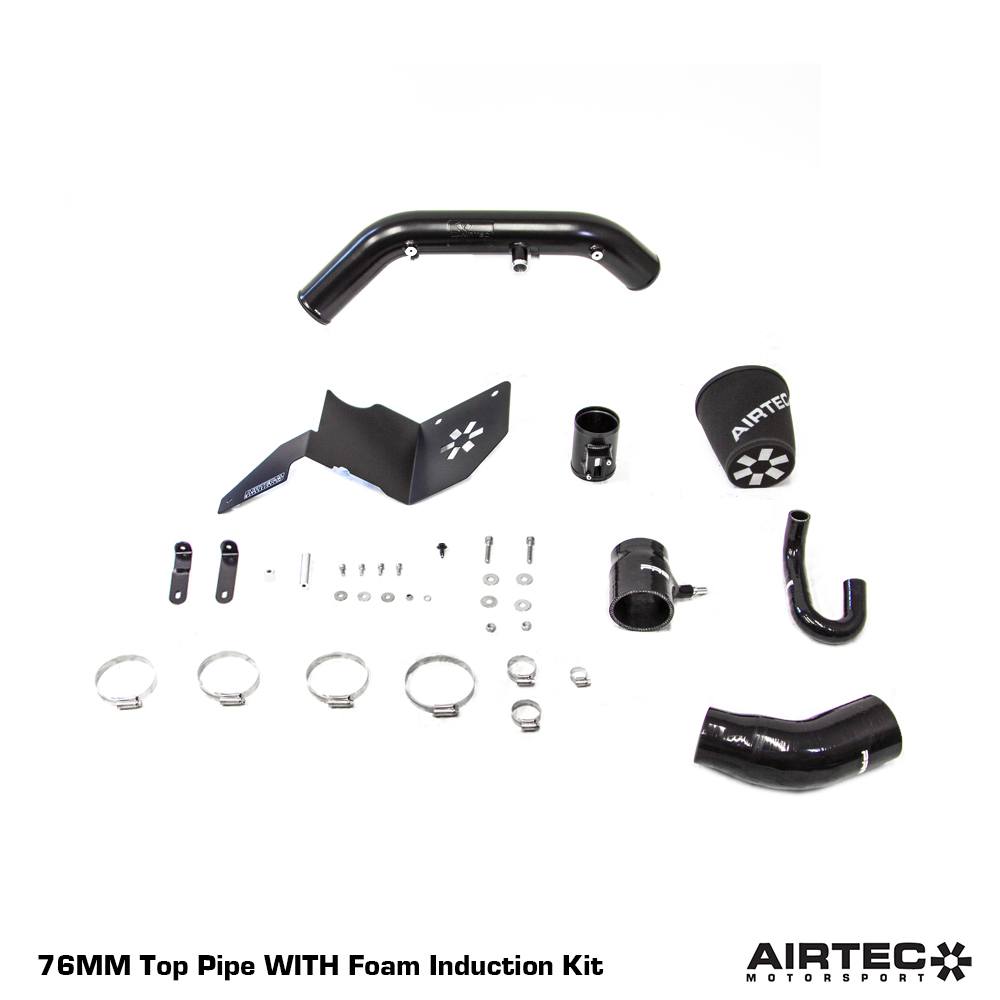 Airtec motorsport rs-style 76mm top induction pipe for fiesta st180 2 Airtec motorsport rs-style 76mm top induction pipe for fiesta st180 - image 2