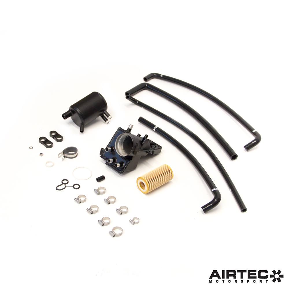 Airtec motorsport two-piece breather system for focus mk2 st & rs 1 Airtec motorport part atmsfo16
