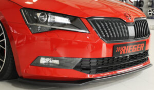 Rieger Skoda Superb (3V) Front Splitter