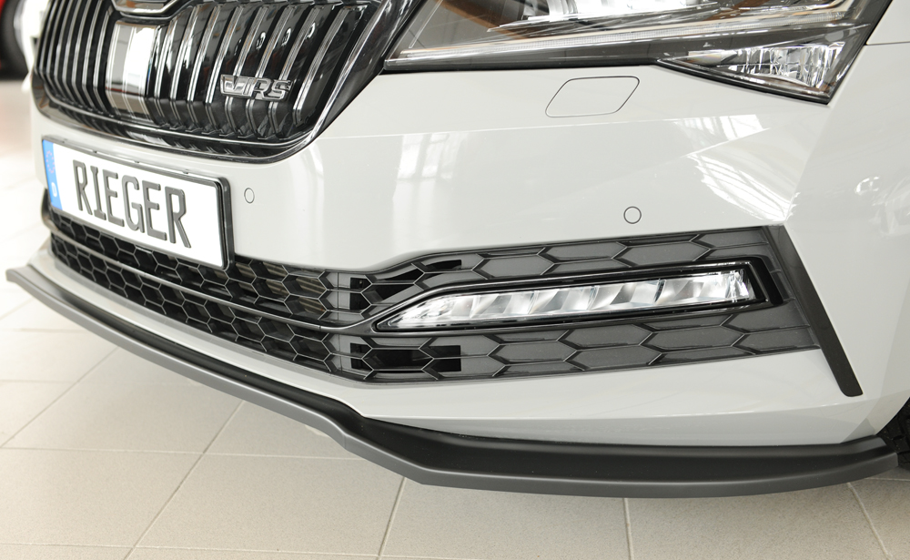 Rieger skoda superb (3v) sportline facelift front splitter 7 Rieger skoda superb (3v) sportline facelift front splitter - image 7