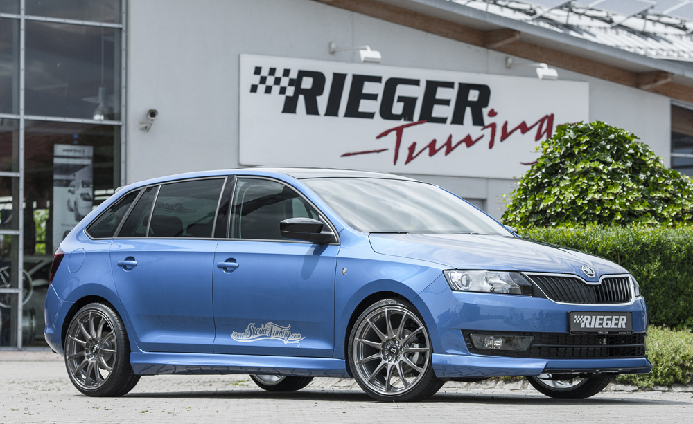 Rieger skoda rapid side skirts 3 Rieger skoda rapid side skirts - image 3