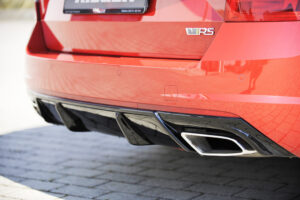 Rieger Skoda Octavia VRS (5E) Rear Diffuser Insert