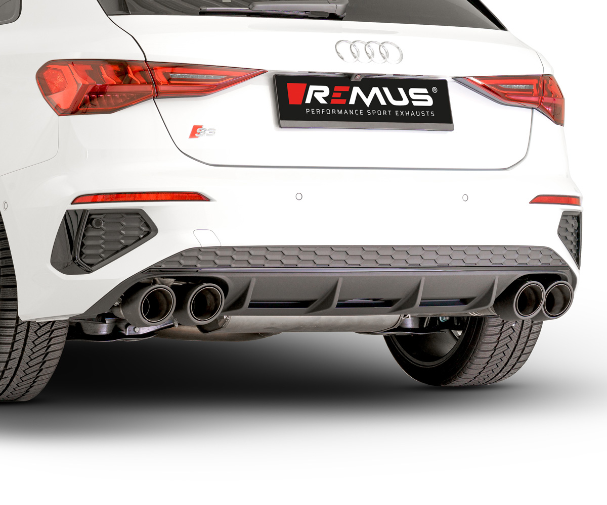 Remus audi s3 (8y) sportback racing gpf-back exhaust system 3 Remus audi s3 (8y) sportback racing gpf-back exhaust system - image 3
