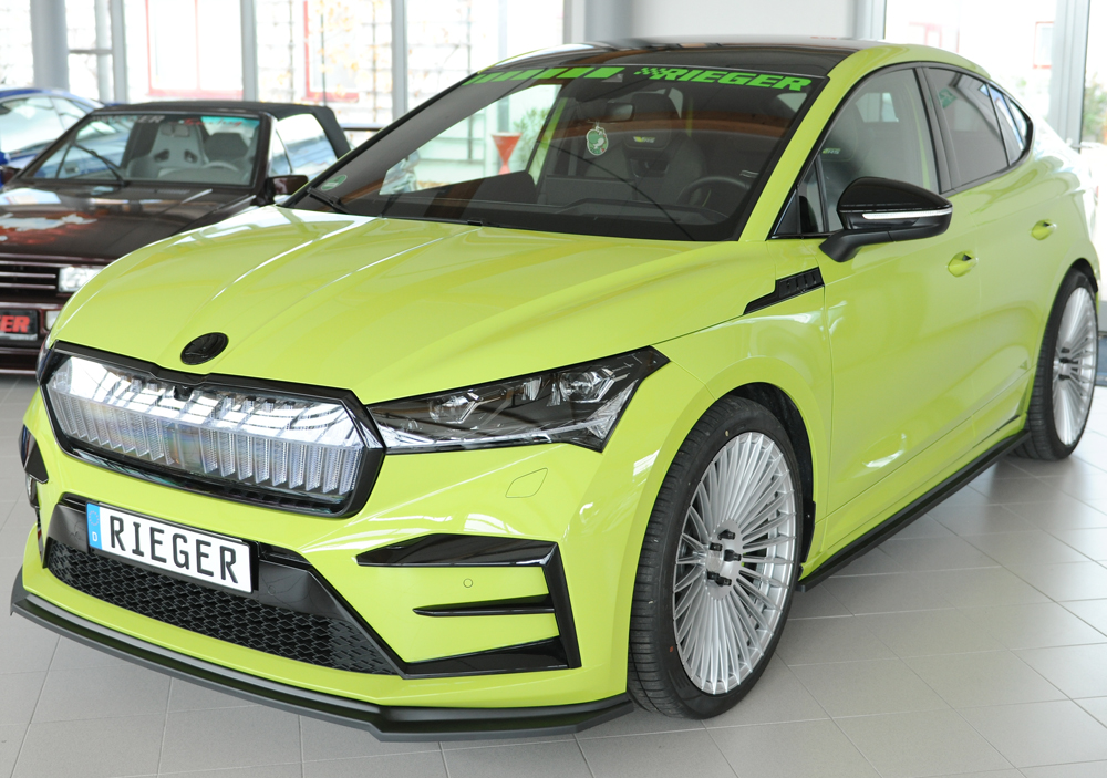 Rieger skoda enyaq vrs front splitter 8 Rieger skoda enyaq vrs front splitter - image 8