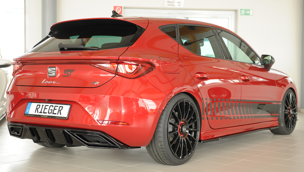Rieger seat leon (kl) rear diffuser 5 Rieger seat leon (kl) rear diffuser - image 5