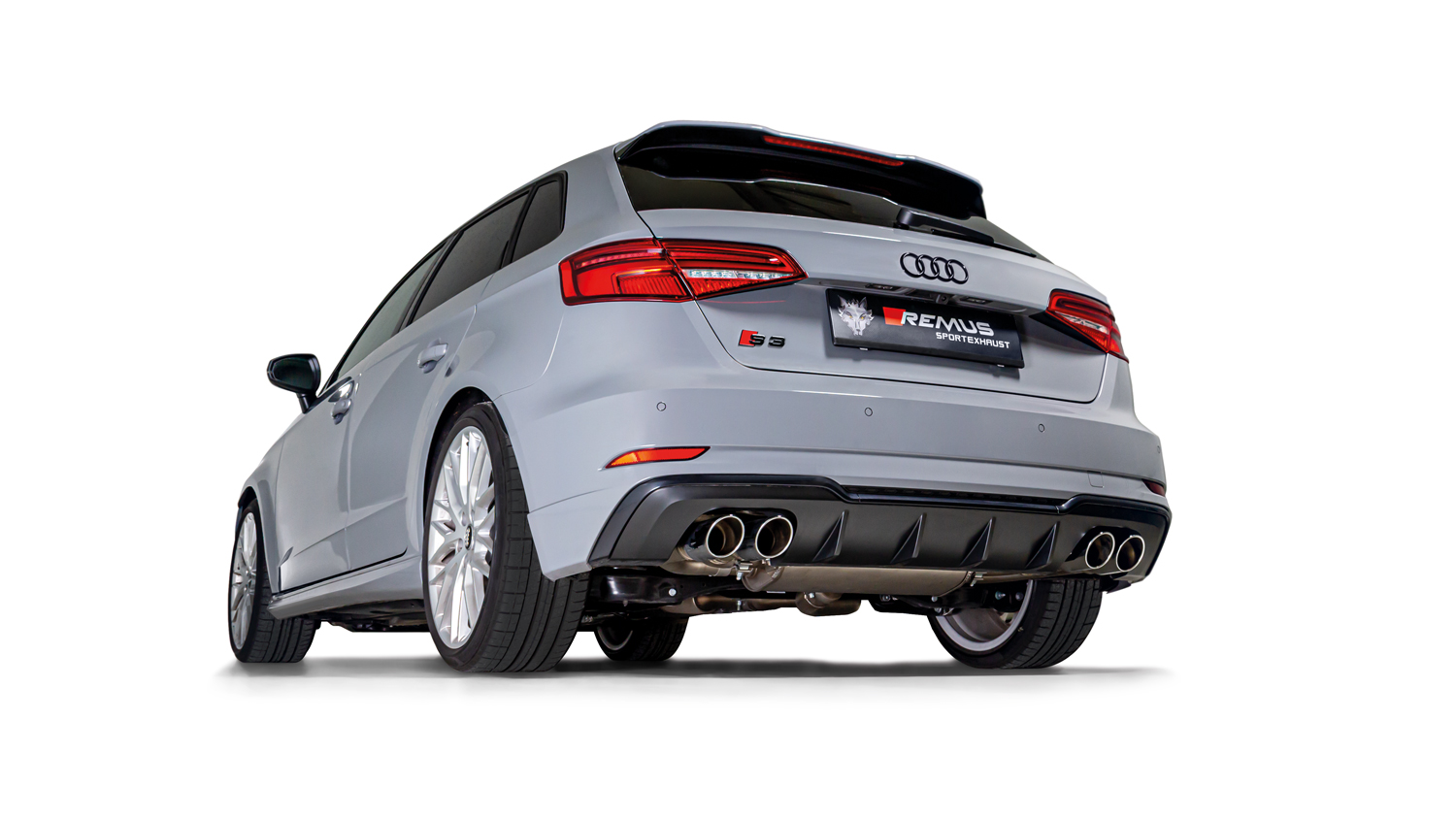 Remus audi s3 (8v) hatch/sportback cat-back exhaust 1 Remus audi s3 (8v) hatch/sportback cat-back exhaust