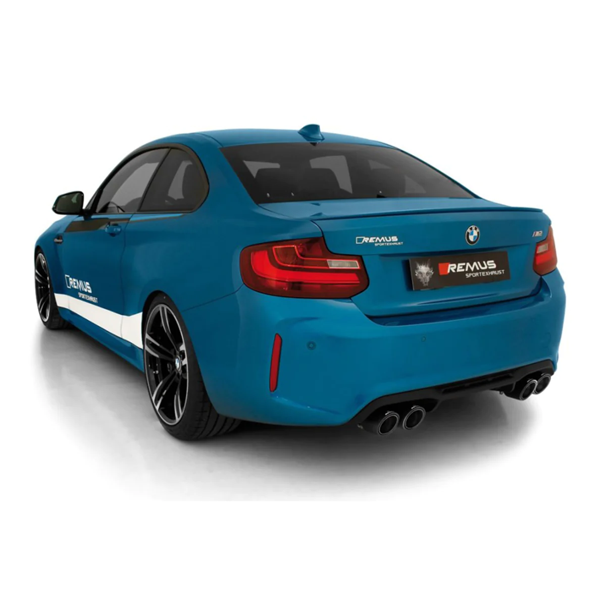 Remus bmw m2 (f87) cat-back exhaust 1 Remus bmw m2 (f87) cat-back exhaust